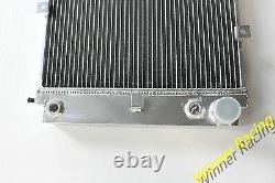 FIT PORSCHE 928 V8 78-82 GT/S/S2/S4/CS/SE With1 OIL COOLER 86-89 ALLOY RADIATOR