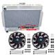 For 1962-1974 1963 1964 Rover Mg Mgb Gt Nib Coupe 1.8l Mt Aluminum Radiator+fans