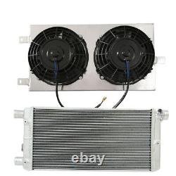 FULL ALUMINUM RADIATOR FAN SHROUD for FIAT CINQUECENTO 93-99/ SEICENTO 600 98-00