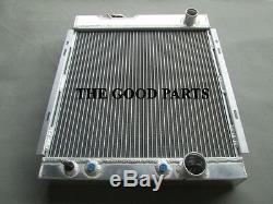 FULL Aluminum Radiator & Fan FOR 1964 1965 1966 FORD MUSTANG V8 289 302 WINDSOR
