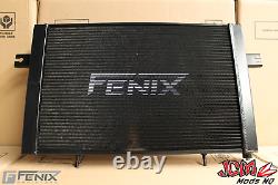 Fenix Alloy Conversion Radiator Tucked for Nissan Silvia S14 S15 1JZ 2JZ RB LS