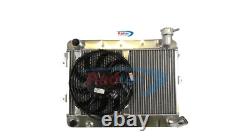 Fiat 124 Spyder alloy radiator by Radtec