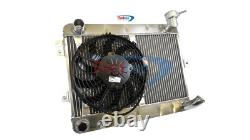Fiat 124 Spyder alloy radiator by Radtec
