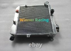 Fit Autobianchi Lancia A112 0.9L 1.0L 1969 1986 aluminum radiator