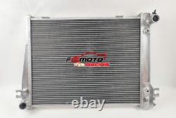 Fit BMW 3 E30 320i 323i 325i 325ix 325e M20 1982-1993 83 84 AT Aluminum Radiator
