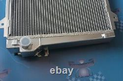 Fit BMW 5 E28 520 i / 525 e M20 1981-1987 Full aluminum radiator 56mm 2 Rows