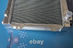 Fit BMW 5 E28 520 i / 525 e M20 1981-1987 Full aluminum radiator 56mm 2 Rows