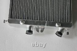 Fit Ferrari 430 F430 4.3L witho Sensor hole 2006-2009 Full aluminum radiator