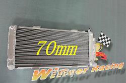 Fit Ford Gt40 1964-1969 Aluminum Alloy Radiator 3 Row 70mm Core