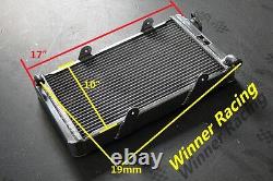Fit Go Kart go-kart karting 200-250 CC aluminum alloy radiator 17 x 10 x 2