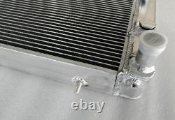 Fit Jaguar XJS/XJ12 5.3L V12 AT 1976-1996 Alloy Radiator + Silicone Hoses BLACK