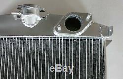 Fit Jaguar XK120 3.4 L XK I6 1948-1954 49 50 51 52 Full aluminum radiator 70mm