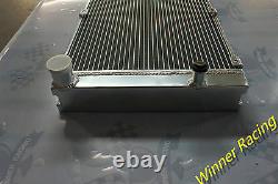 Fit Porsche 944 2.5l Turbo S2 3.0l Na M/t 1985-1991 Aluminum Alloy Radiator 56mm