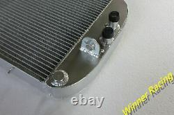 Fit Renault 4CV/Renault 750 1949-1960 1951 1958 Alloy Radiator 56MM