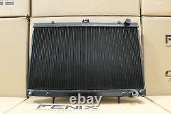 Fits Nissan R32 Skyline GTS-T / GT-R FENIX Alloy Radiator & Fan Shroud Combo