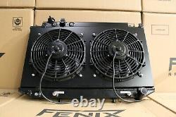 Fits Toyota Cressida MX83 FENIX Alloy Radiator & Fan Shroud Kit Stealth GEN II