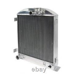 For 1932 32 Ford Chopped engine AT Aluminum Radiator 3 ROW