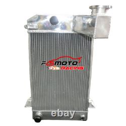 For 1953-1957 1956 1955 Triumph TR TR2 / TR3 / TR3A / TR3B MT Aluminum Radiator