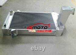 For 1953-1957 1956 1955 Triumph TR TR2 / TR3 / TR3A / TR3B MT Aluminum Radiator