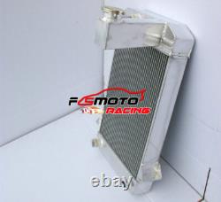 For 1953-1957 Triumph TR TR2 / TR3 / TR3A / TR3B MT Aluminum Radiator+Shroud+Fan