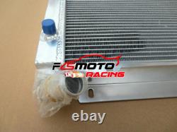For 1966-1977 BMW 2 E10 2002/1802/1602/1600/1502 TII/TURBO AT Aluminum Radiator