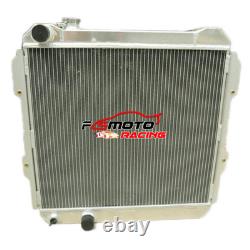 For 1984-1991 TOYOTA HILUX LN85 LN60 LN61 LN65 2.4L DIESEL MT Aluminum Radiator