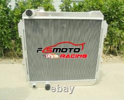 For 1984-1991 TOYOTA HILUX LN85 LN60 LN61 LN65 2.4L DIESEL MT Aluminum Radiator