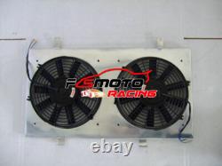 For 1988-94 Nissan SILVIA 200SX 180SX S13 1.8 CA18DET Alloy Radiator Shroud Fan