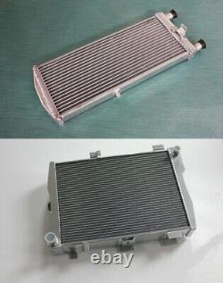 For Audi RS2 B4 ADU 2.2L Turbo 1994 1995 Aluminum Radiator & Aux Radiator