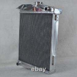 For Austin Healey 100-6 1956-1960 1957 1958 1959 Aluminum Radiator 62MM