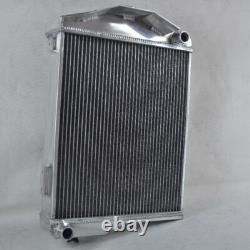 For Austin Healey 100-6 1956-1960 1957 1958 1959 Aluminum Radiator 62MM