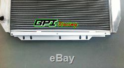 For FORD PICKUP F350 F250 F100 FORD Engine 1953 1954 1955 1956 aluminum radiator