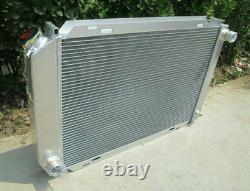 For Ford Mustang GT GL LX SVT Cobra 5.0L V8 302 1979-1993 MT Aluminum Radiator