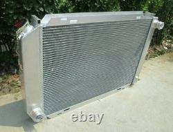For Ford Mustang GT GL LX SVT Cobra 5.0L V8 302 1979-1993 MT Aluminum Radiator