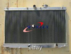 For HONDA ACCORD 1990 1991 1992 1993 PRELUDE 92-96 94 MANUAL Aluminum Radiator