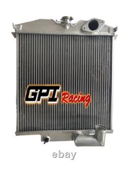 For Jaguar XK120 3.4L XK I6 1948-1954 1949 1950 1951 Aluminum Radiator