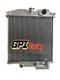 For Jaguar Xk120 3.4l Xk I6 1948-1954 1949 1950 1951 Aluminum Radiator