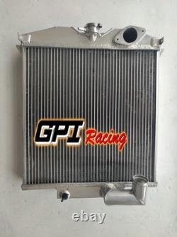 For Jaguar XK120 3.4L XK I6 1948-1954 1949 1950 1951 Aluminum Radiator