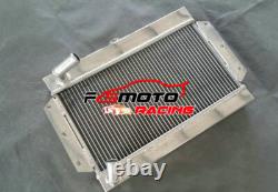 For MG MGB GT / Roadster 1.8L 3.5L 1968-1975 MT Top-Fill Aluminum Radiator+FANS