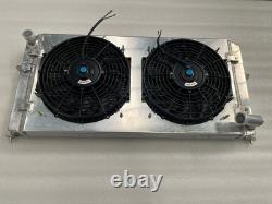 For TVR Cerbera Chimaera Griffith V8 engine Alloy Radiator & Shroud & FANS