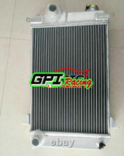 For Triumph TR4 MT 1961-1965 1962 1963 1964 Aluminum Alloy Radiator 56mm Core