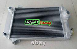 For Triumph TR4 MT 1961-1965 Aluminum Alloy Radiator 56mm Core