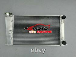 For VW GOLF MK1 CADDY Jetta SCIROCCO GTI SPEC 1.6 1.8 8V Aluminum Radiator + FAN