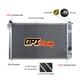 For1973 1974 1975 1976 Chevy Corvette 350ci 454ci V8 5.7/7.4l Aluminum Radiator