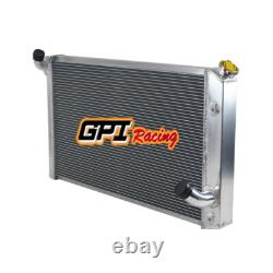 For1973 1974 1975 1976 Chevy Corvette 350ci 454ci V8 5.7/7.4L Aluminum Radiator