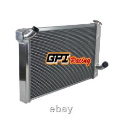 For1973 1974 1975 1976 Chevy Corvette 350ci 454ci V8 5.7/7.4L Aluminum Radiator