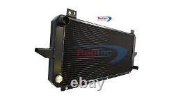 Ford Escort Cosworth 50mm Alloy Radiator + Twin SPAL fans by Radtec