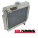 Ford Escort Mk1 Mk2 Xflow Crossflow Airtec Alloy Radiator Silver Finish