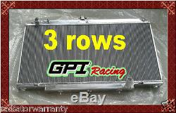 GPI racing aluminum alloy radiator Nissan GU PATROL Y61 PETROL 4.5L manual