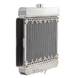 GRP4 Fabrications Escort MK1/MK2 Alloy Radiator & Large Header Tank BDA Engine